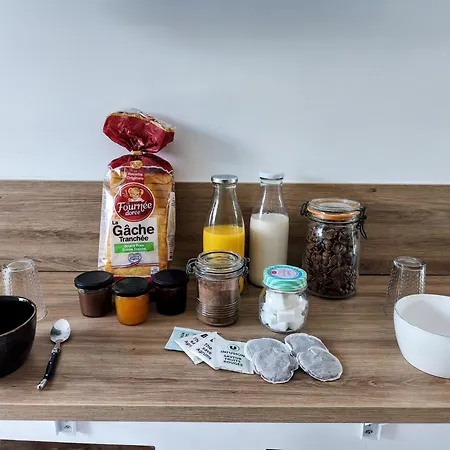Lägenhet Le Nautile - Petit Dejeuner - 10mn Du Parc